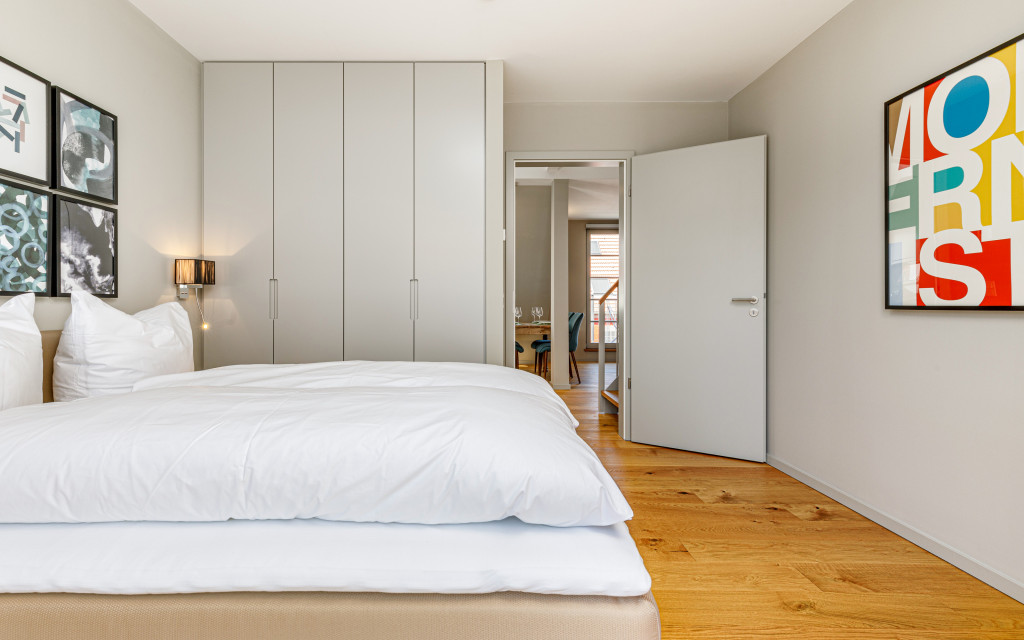 furnished sleeping room